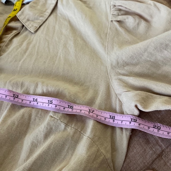 DOROTHY PERKINS cotton linen pant jumpsuit size 6 - Picture 2 of 7